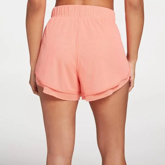 NWT CALIA Women's Mixed Mesh Shorts - Picture 3 of 5
